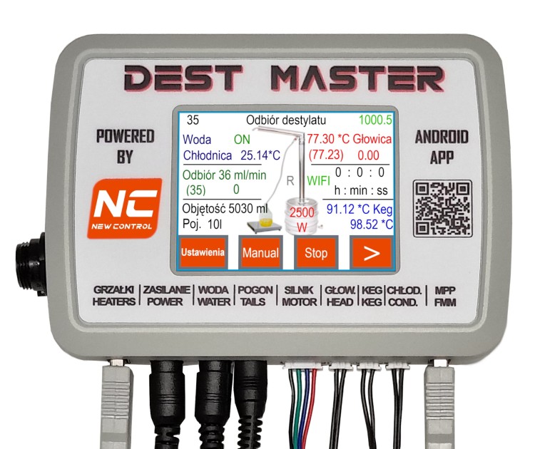 DESTYLATOR AABRATEK AUTOMAT WIFI 96% 6L/h PREMIUM 500L_5