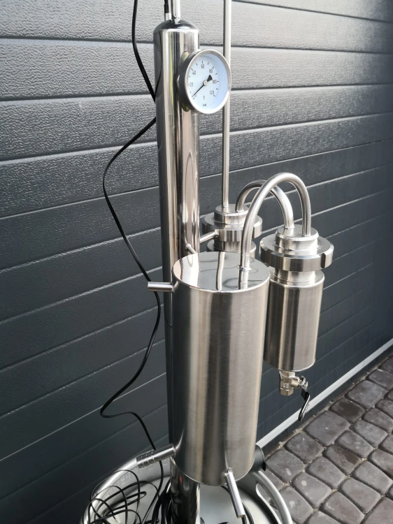 Destylator POT-STILL automat odkręcane odstojniki_4